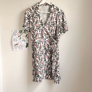 Jack Wills floral shirt dress